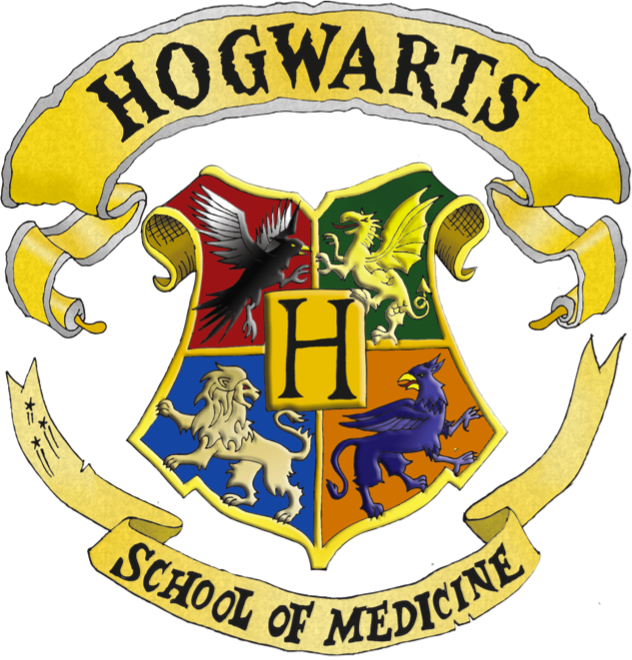 Hogwarts Logo Png Download - Harry Potter Invitations W/ Envelopes (8ct) (632x660), Png Download