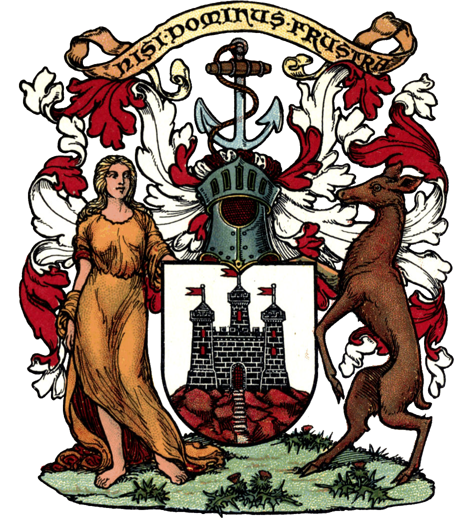 Arms Of Edinburgh - Edinburgh Coat Of Arms (1002x1099), Png Download