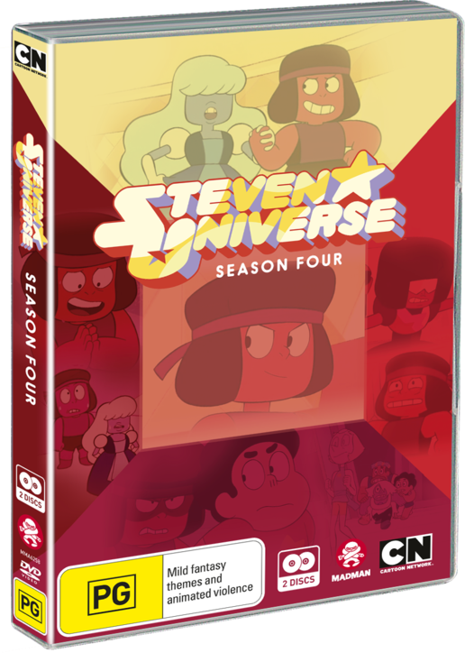 Steven Universe Season - Steven Universe Season 4 Dvd (516x724), Png Download