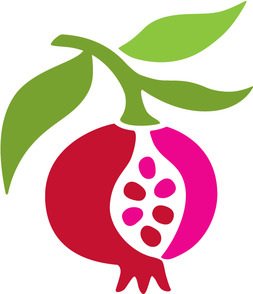 Pomegranate Market - Pomegranate Logo (667x667), Png Download