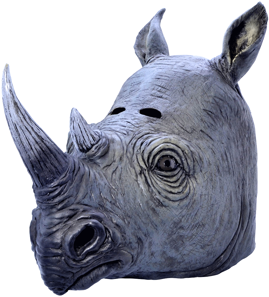 Download - Rhino Mask (1008x1008), Png Download