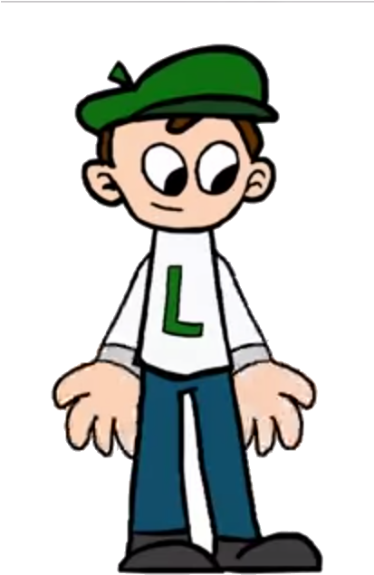 Thumb Image - Leon Coisa De Nerd Animado (412x677), Png Download