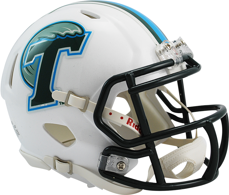 Tulane Green Wave Football Helmet (900x812), Png Download