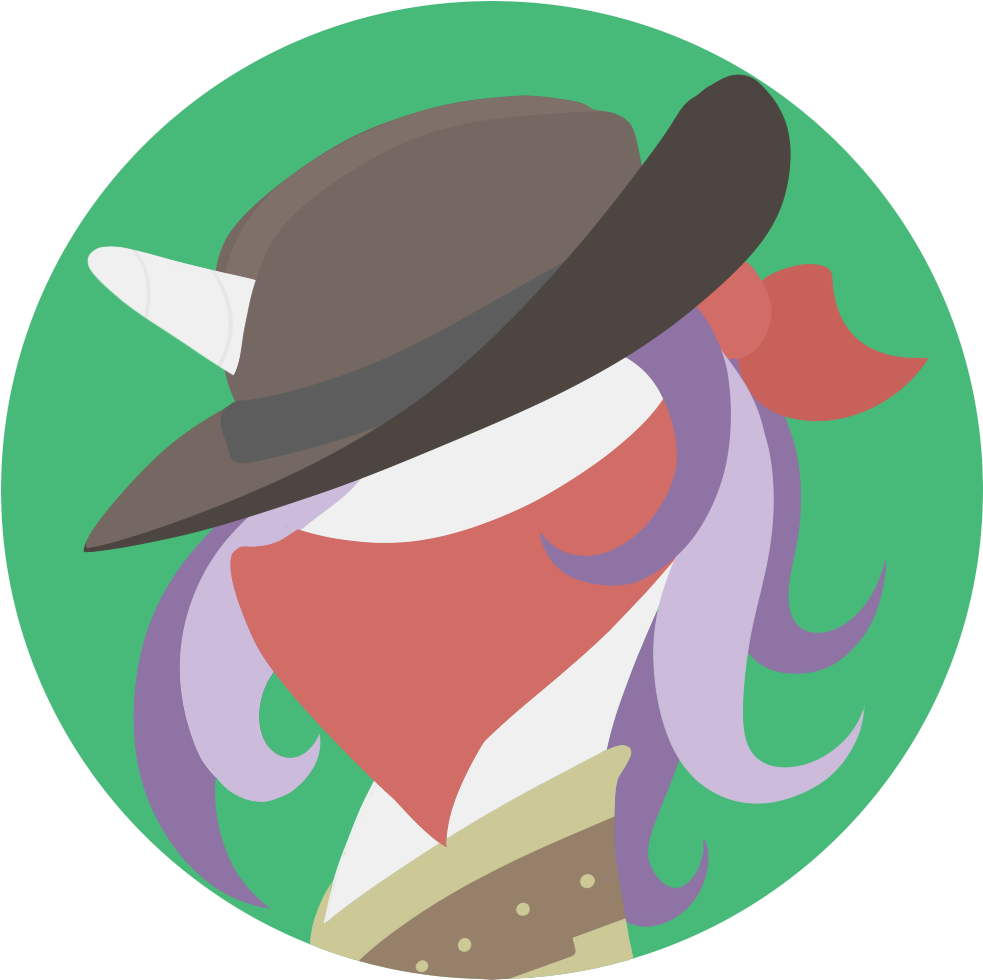 Dattebayo681, Bandana, Bust, Cowboy Hat, Fallout Equestria, - Cowboy Hat (1000x1000), Png Download