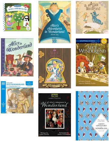 Alice In Wonderland By Lewis Carroll (436x514), Png Download
