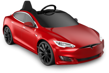 Tesla Model S For Kids (453x418), Png Download