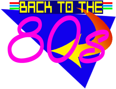 Back To The 80s Logo By Bluebottleflyer On Deviantart - Back To The 80s Png (400x382), Png Download