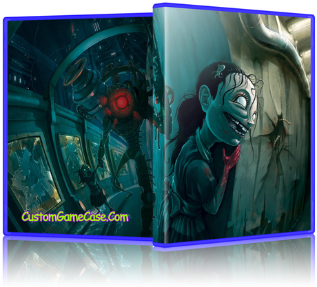 Bioshock Collection - Big Daddy Bioshock 2 Art (500x428), Png Download