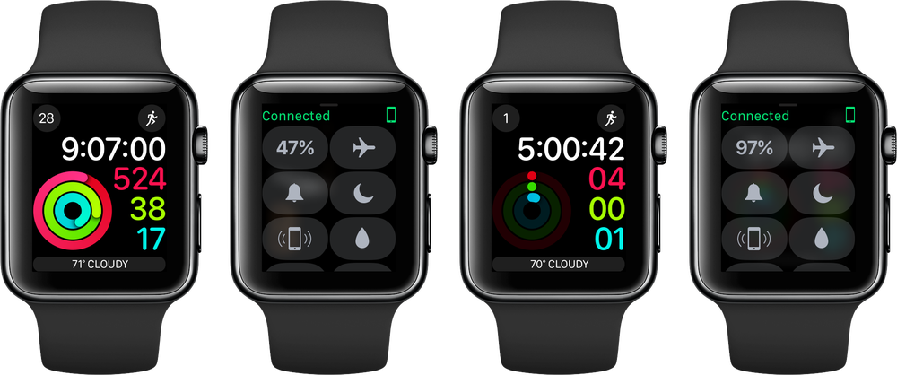 Apple Watch Series - Apple Watch Series 3 (1000x418), Png Download