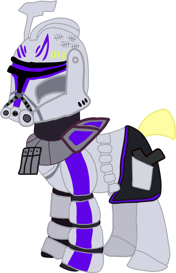 Ripped-ntripps, Clone, Clone Trooper, Clone Wars, Ponified, - Cartoon (768x1024), Png Download