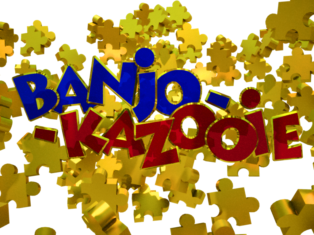 Banjo Kazooie Puzzel Piece (1024x768), Png Download