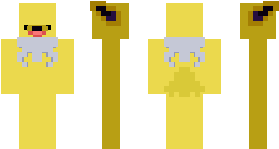 Minecraft Skin Jolteon - Minecraft (600x348), Png Download