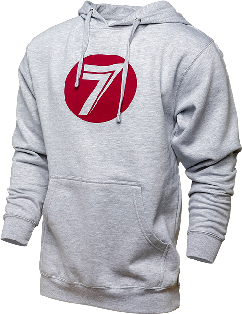 Heather Gray - Hoodie (520x664), Png Download