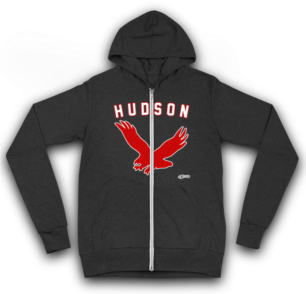 Image Of Hawk Zip Hoodie - Hoodie (1005x977), Png Download
