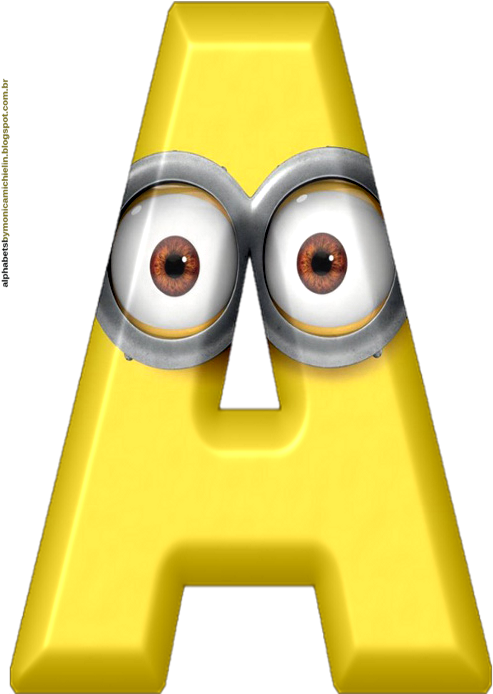 Minions Alfabeto Png Bandeirola Minions Png Full Size Png Download Seekpng