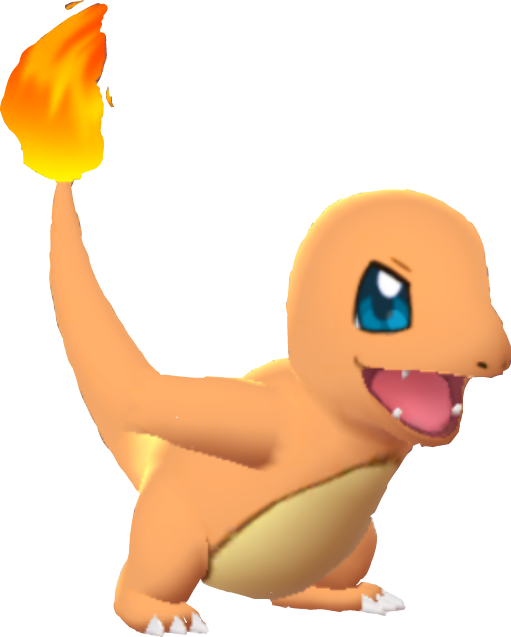 Report Abuse - Charmander Pokemon Go Png (511x637), Png Download