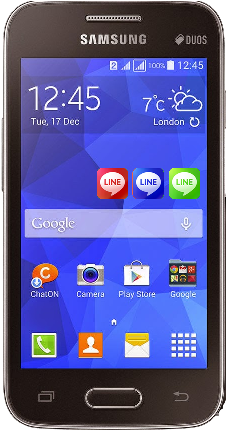 Hp Android Png - Samsung Ace 4 Lite Duos (1000x857), Png Download