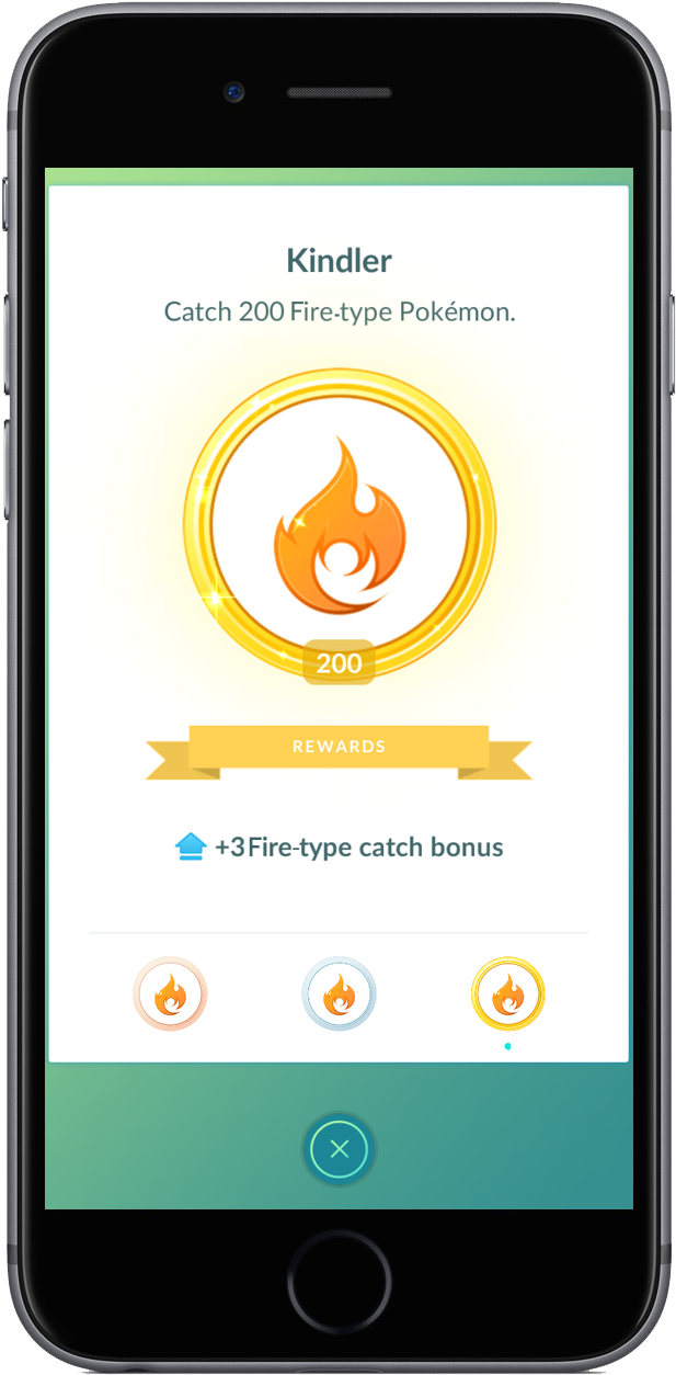 Elemental Bronze En Elemental Silver En Elemental Gold - Pokemon Go Medal Bonus (857x1500), Png Download