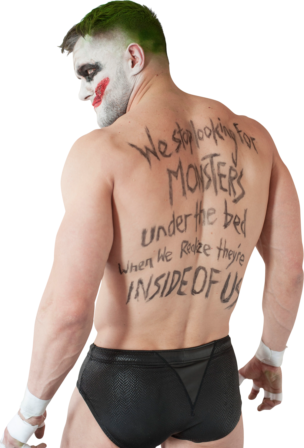 Inside Harrak's Head - Finn Balor Joker Png (1003x1477), Png Download