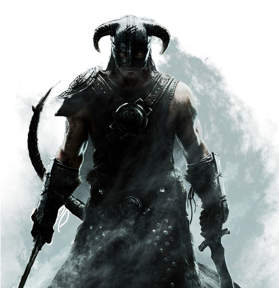 Skyrim Render By N4pcroft-d3jol7u - Elder Scrolls 5 Skyrim Png (552x588), Png Download