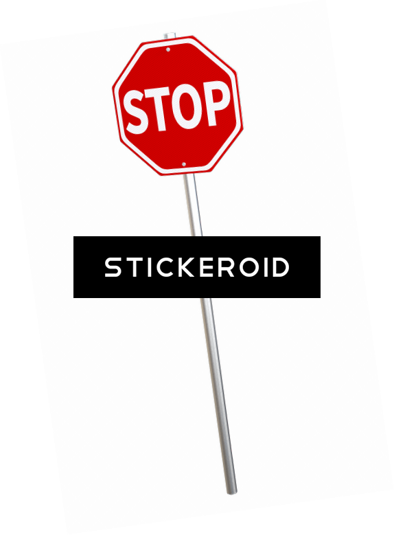 Stop Sign (574x779), Png Download