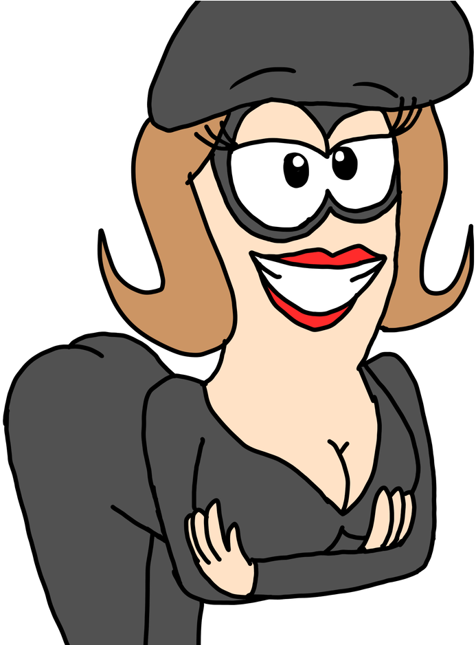 Lady Robber By Wumowumo - Robber Lady (853x937), Png Download