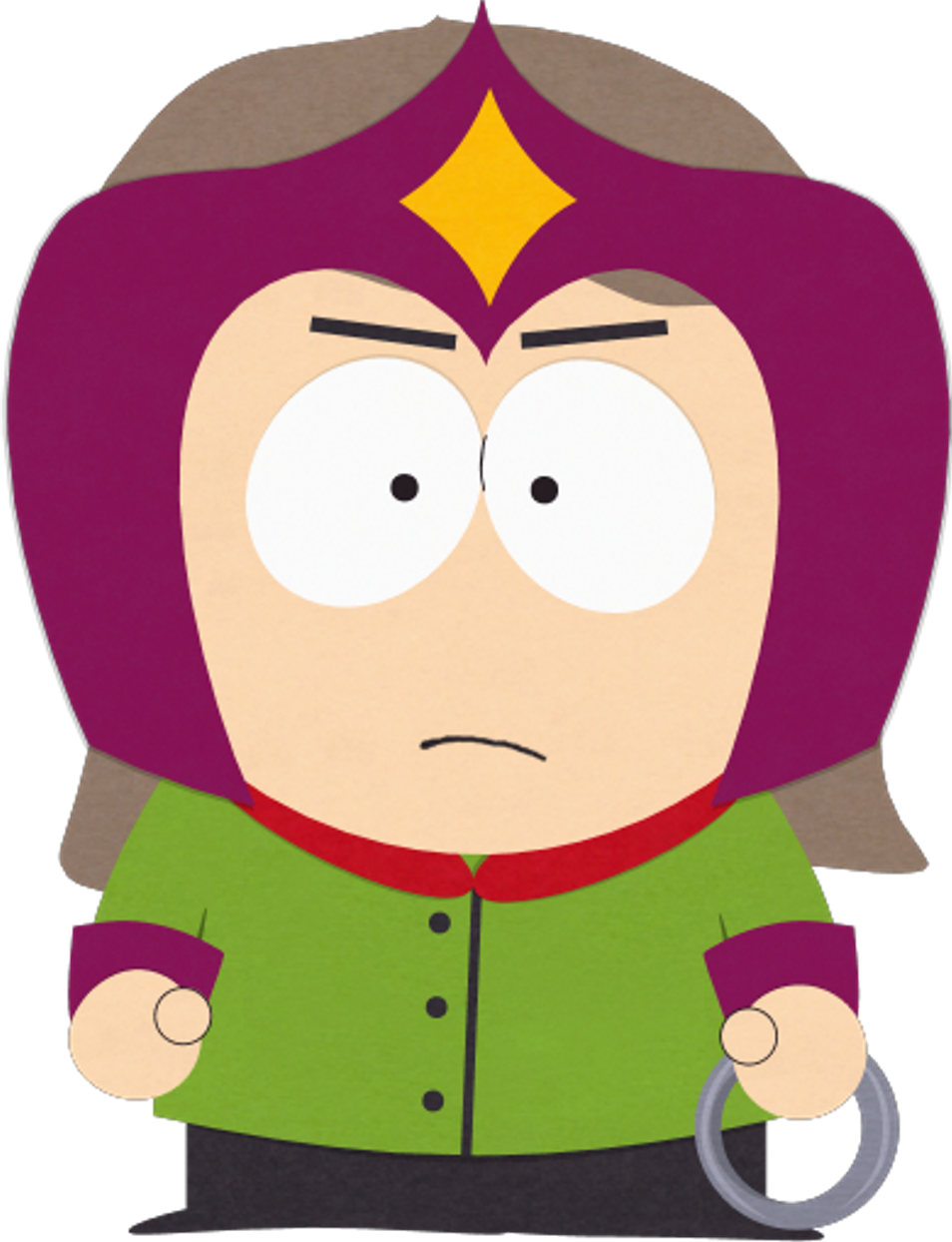 Svg Free Library Amusement Clipart Parke - South Park Fat Heidi (954x1244), Png Download