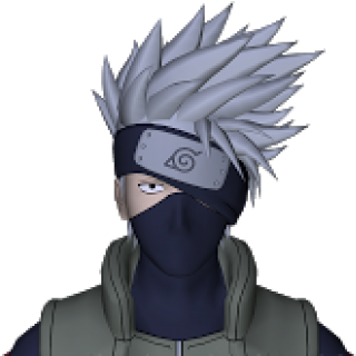 Kakashi 3d Model (620x348), Png Download
