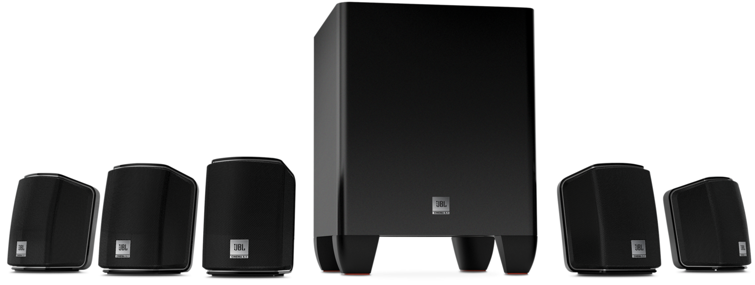 Jbl Cinema - Jbl 5.1 Speakers Cinema 510 (1605x1605), Png Download