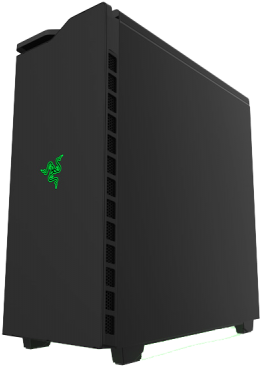 Nzxt H440 Razer Edition Mid-tower Case (533x400), Png Download
