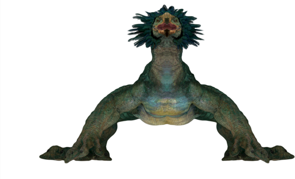 Boga Was One Of The Several Alien, Non-sentient Creatures - Boga Star Wars Figure (581x353), Png Download