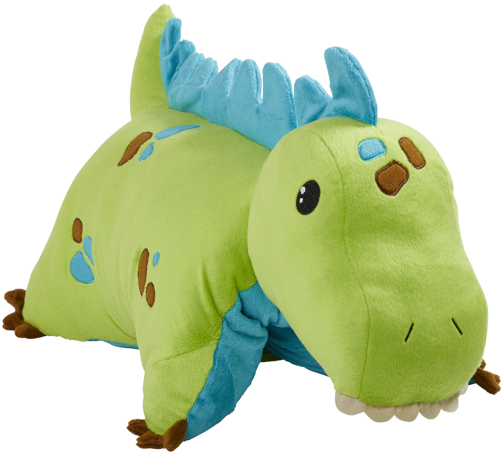 606 - Dinosaur Pillow Pet (1000x1000), Png Download