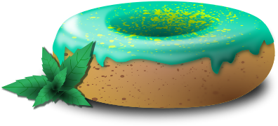 Doughnut - Donut (566x800), Png Download