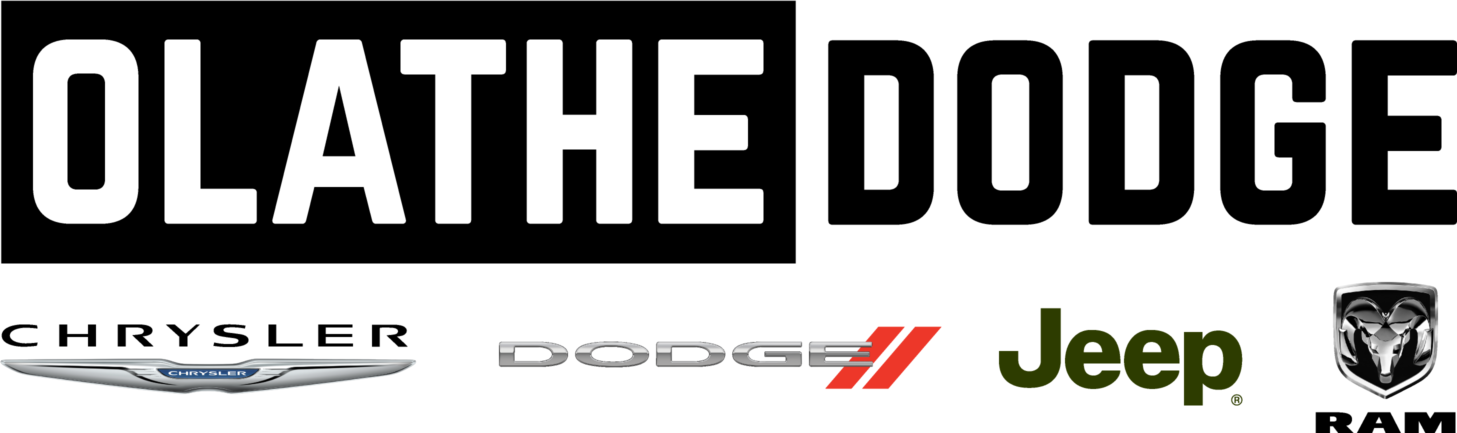 Olathe Dodge Chrysler Jeep Ram - Jeep (4167x2084), Png Download