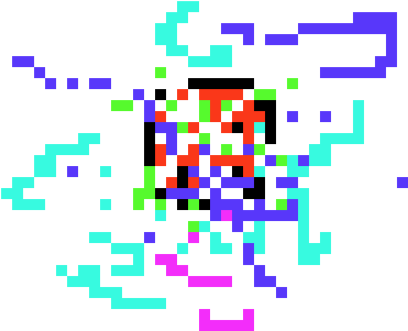 The Glitch - Pixel Art (540x340), Png Download