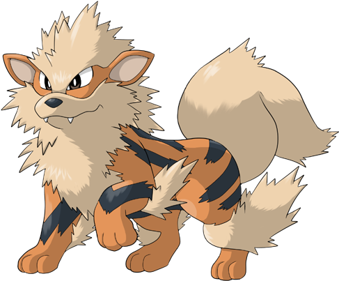 Arcanine - Arcanine Pokemon (500x500), Png Download