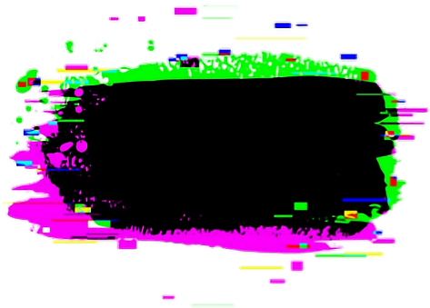 Glitch Mess - Paintbrush (521x360), Png Download