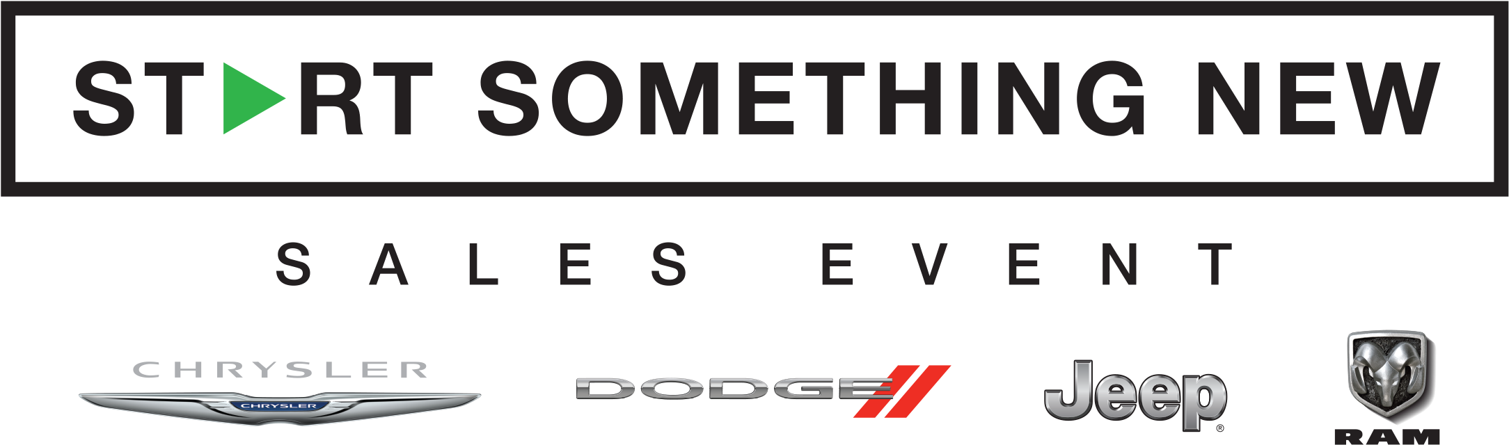 2018 Is The Year Of Sophistication And Style, And Performance - Start Something New Sales Event (2376x852), Png Download