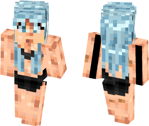 The Lost Girl - Minecraft (584x497), Png Download
