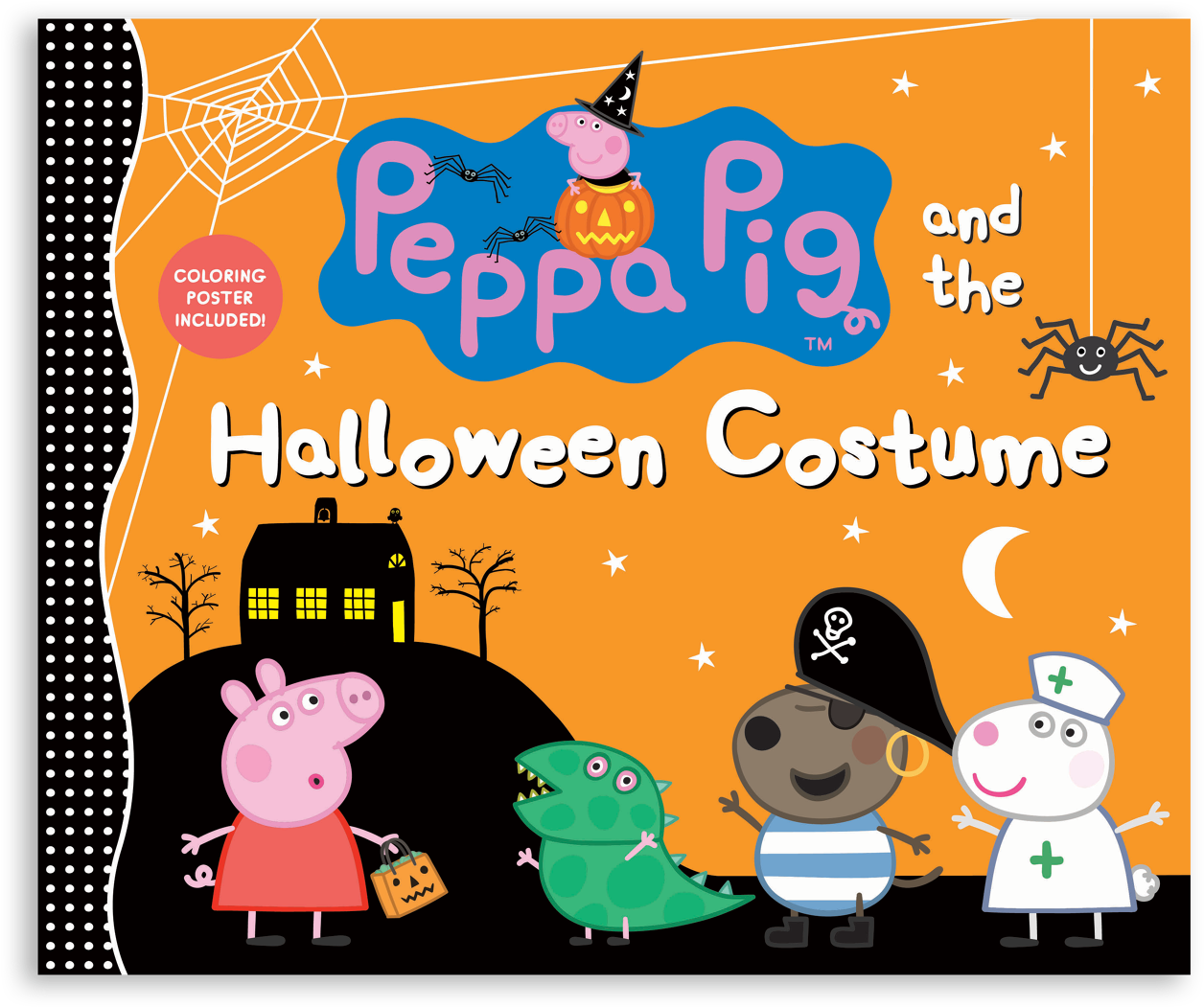 Peppa Pig And The Halloween Costume - Peppa Pig And The Halloween Costume Book (1350x1123), Png Download