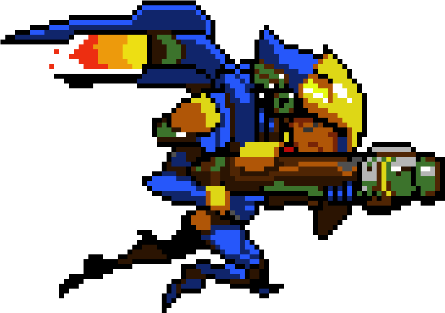 Pharah - Overwatch Pharah Pixel Spray (970x720), Png Download