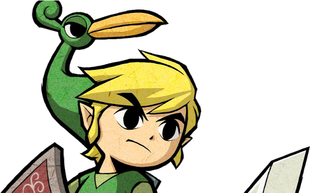 Profile Cover Photo - Zelda Link Minish Cap (692x389), Png Download