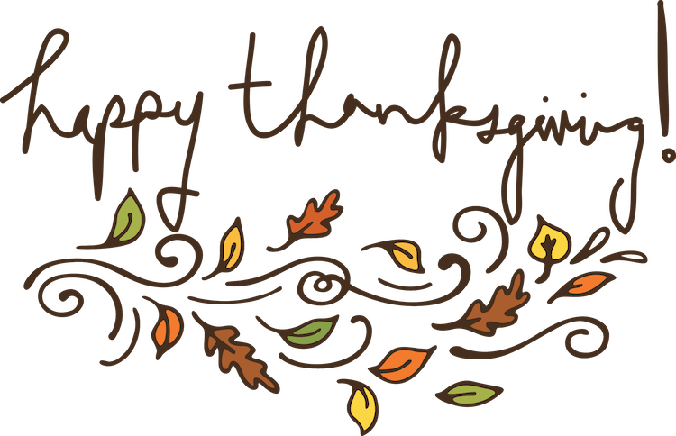 Today Is All About Giving Thanks - Happy Thanksgiving Typography Png (750x484), Png Download