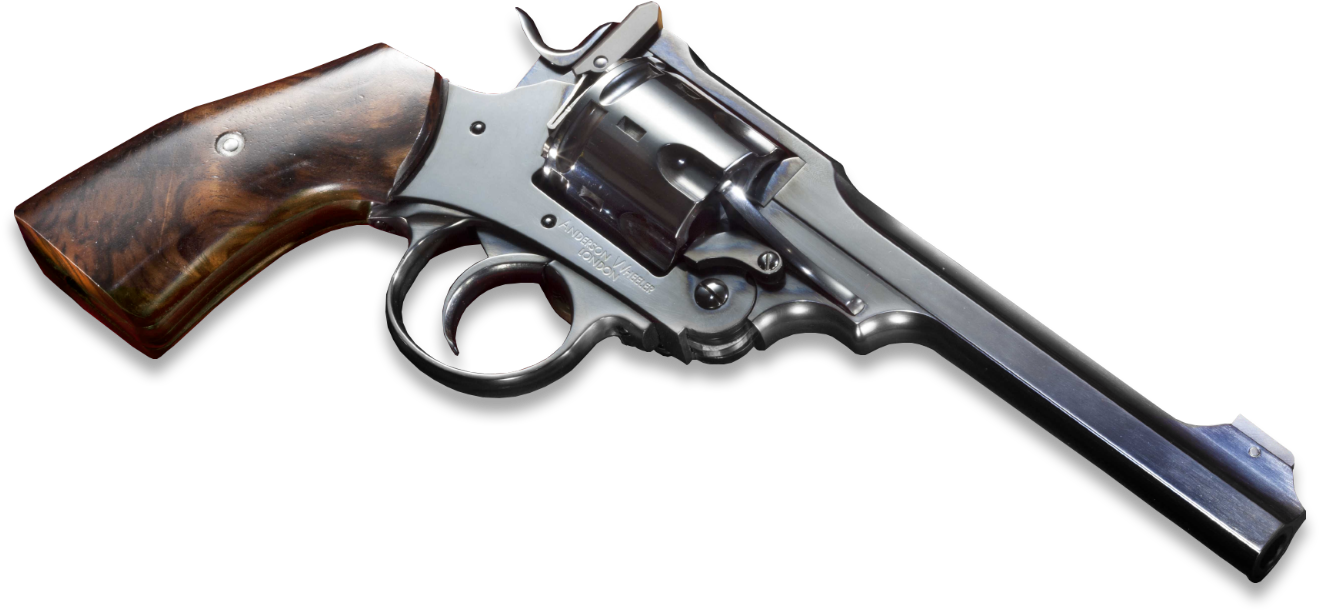 Revolver - Anderson Wheeler Mark Vii Revolver (1680x756), Png Download