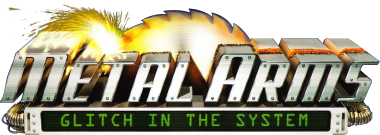 Metal Arms - Metal Arms Glitch In The System Logo (760x271), Png Download