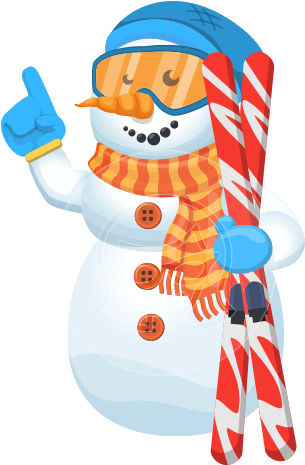Chillie The Snowman Chillie The Snowman - Christmas Day (457x464), Png Download