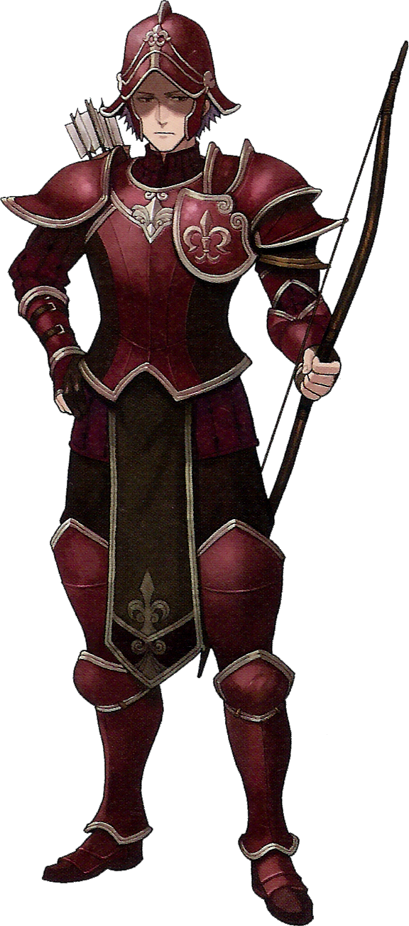 Fire Emblem Sniper (576x1304), Png Download