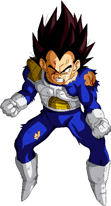 Que Las Originales Son 219 Y Pesan De 1, 2 A 3 Mb, - Végéta Dragon Ball Z (421x721), Png Download