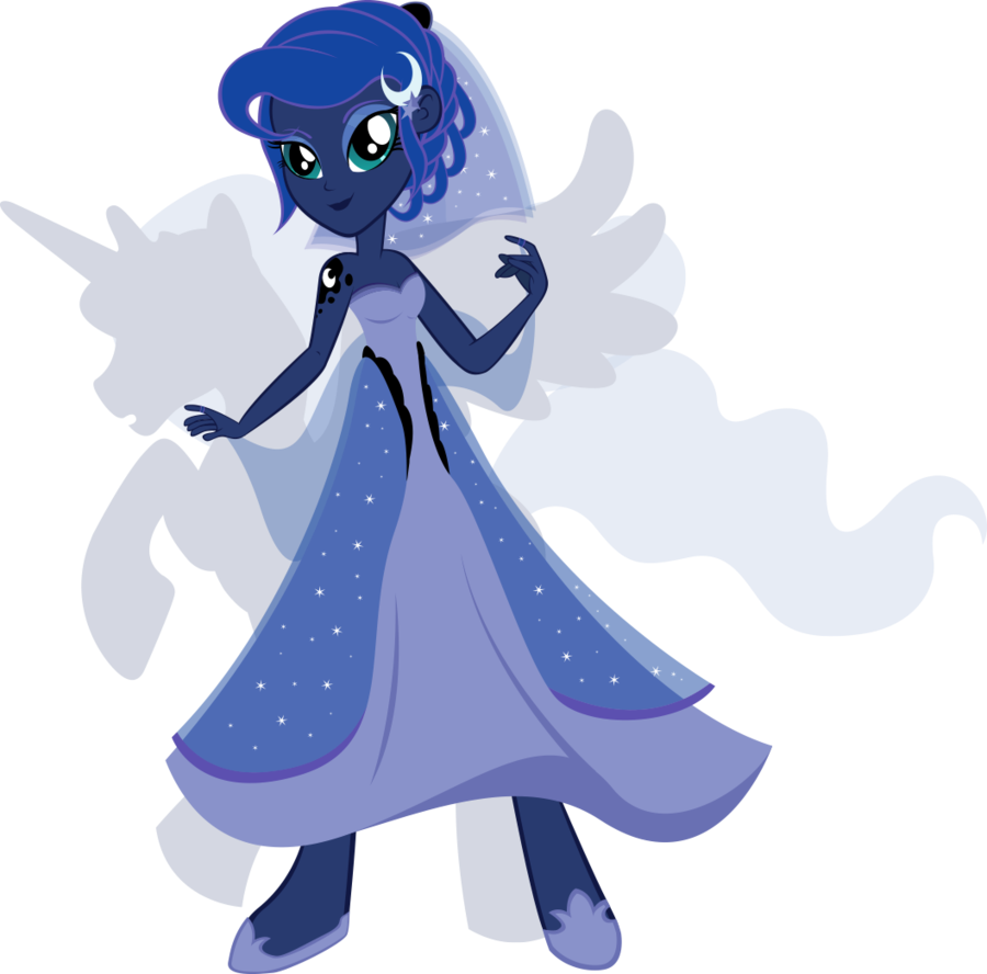 Hola Mi Tercer Post Este Es De Imagenes Png De Equestria - Mlp Eg Princess Luna (900x888), Png Download