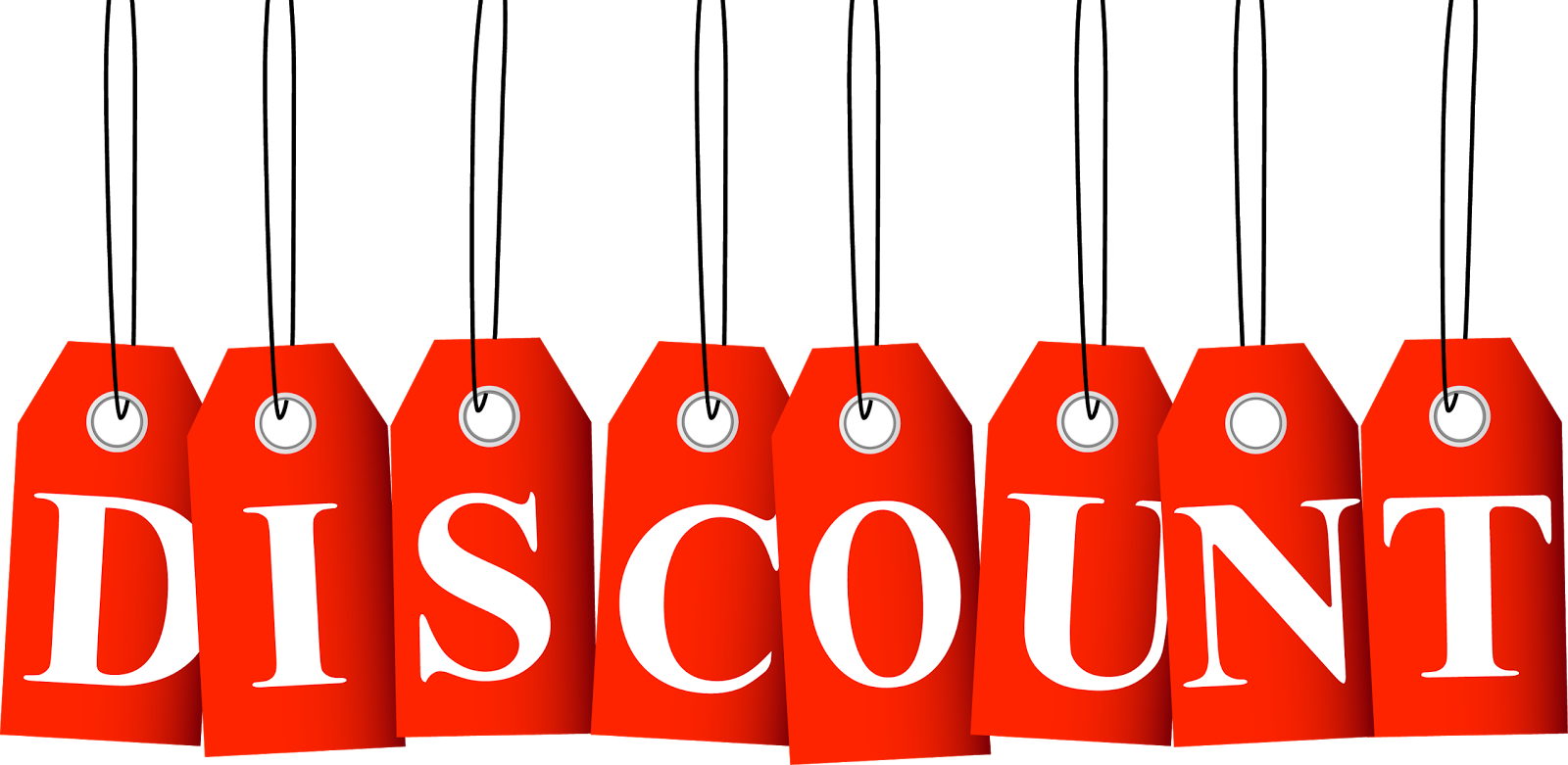 Discount Offers (1600x781), Png Download